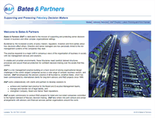Tablet Screenshot of batespartners.com